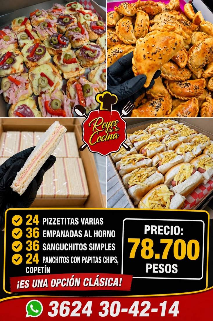 Promo Clásica para 15 personas