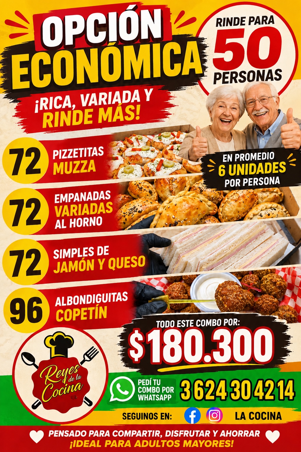 Promo Económica para 50 personas